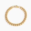 Gold Miami Cuban Bracelet - 5MM