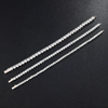 WOMENS 3MM TENNIS BRACELET - SILVER
