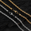 3MM ROPE CHAIN - GOLD