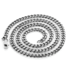 8MM MIAMI CUBAN CHAIN - SILVER
