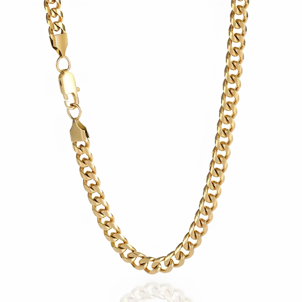 6MM MIAMI CUBAN CHAIN - GOLD