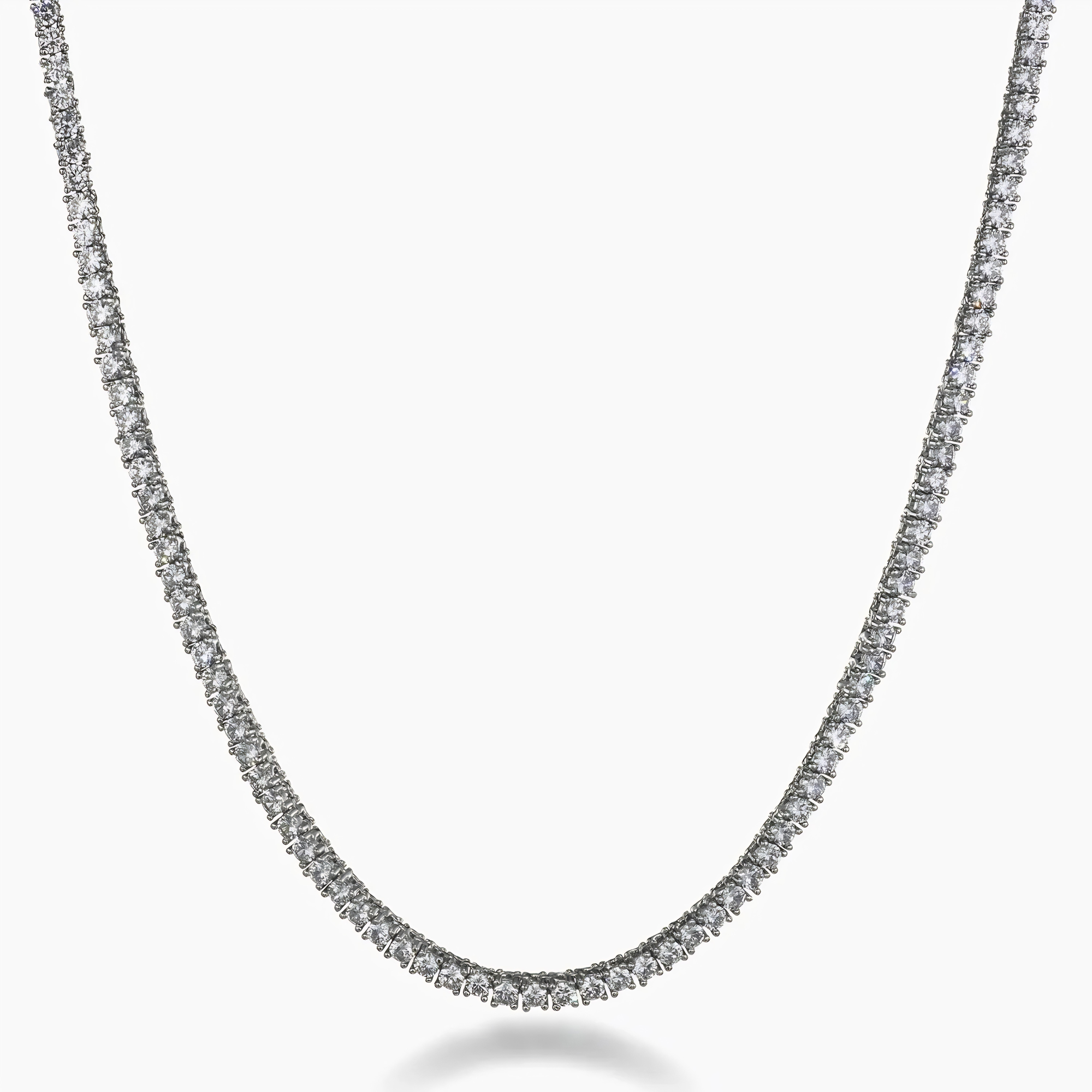 WOMENS 3MM TENNIS CHAIN - SILVER