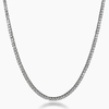 WOMENS 3MM TENNIS CHAIN - SILVER