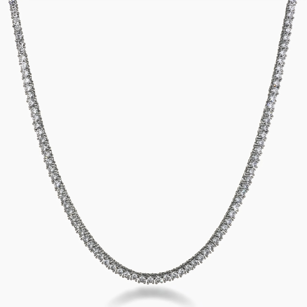 MENS 3MM TENNIS CHAIN - SILVER