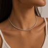 WOMENS 3MM TENNIS CHAIN - SILVER
