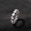 HEART ETERNITY RING - 925 STERLING SILVER