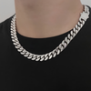 12MM MIAMI CUBAN CHAIN - SILVER