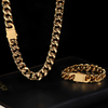 12MM MIAMI CUBAN CHAIN - GOLD