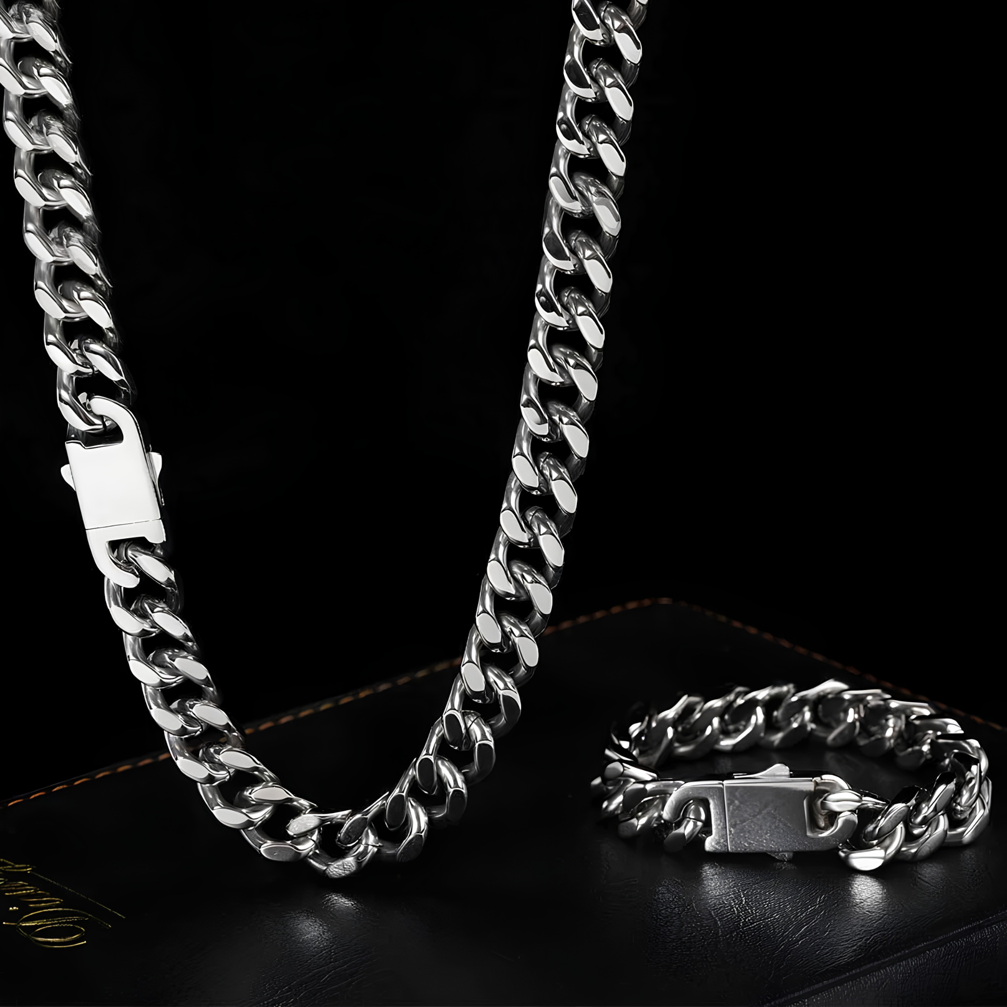 12MM MIAMI CUBAN CHAIN - SILVER