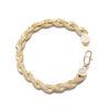 8MM ICED ROPE BRACELET - GOLD