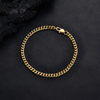 3MM MIAMI CUBAN BRACELET - GOLD
